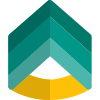 Lieutenant colonel triple stripe insignia on official uniform icon