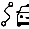 Taxi Car Cab Transport Vehículo Servicios de transporte Aplicación 07 icon