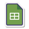 Google Sheets icon