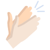 Clapping icon