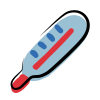 Fieberthermometer icon