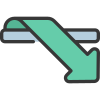 Folded icon