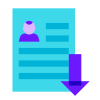 Download Resume icon