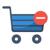 Delete Cart icon