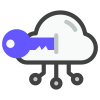 Cloud Key icon