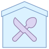 Restaurant Building icon