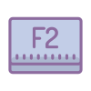 tecla f2 icon