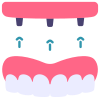 Implante dentário icon