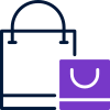 shopping bag icon