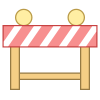 Bloqueio de estrada icon