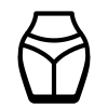 Женские бедра icon