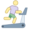 Cinta de correr icon