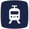 路面電車 icon