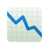 gráfico-emoji-decreciente icon