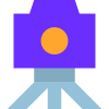 Caméra sur trépied icon