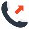 Outgoing Call icon