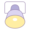 Reflector elipsoidal icon