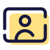 Webcam uomo icon