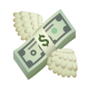 Geld-mit-Flügel-Emoji icon