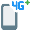 Advance fourth generation cellular connectivity network facility icon