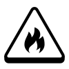 Flammable icon