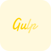 Gulp an open-source JavaScript toolkit by fractal innovations icon