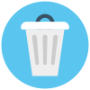 Dustbin icon