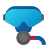 Maschera subacquea icon