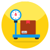 Parcel Weighing icon