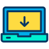 external-laptop-multimedia-kiranshastry-lineal-color-kiranshastry-4 icon