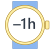 마이너스 1 시간 icon
