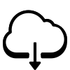 Scarica da Cloud icon