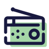 Radio de mesa icon