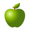 grüner Apfel icon