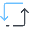 17372 0 73111 Repetição Direita 43 Setas icon