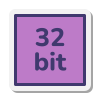 32 bits icon