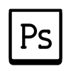 Adobe公司的Photoshop icon