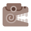 escultura maia icon