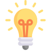 Bulb idea icon