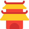 Chinese temple architecture refer to a type of structures used place of worship icon