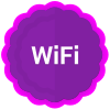 外部 WiFi 标签平面图标 inmotus 设计 icon