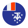 프랑스 남부 영토 원형 icon