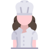 chef woman icon