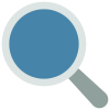 Magnifying icon