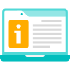 Information Laptop icon