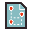 Itinerary icon