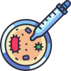 Petri dish icon