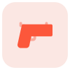 Shooting game for the Olympics practice layout icon