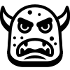 Monstergesicht icon