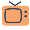 Retro TV icon